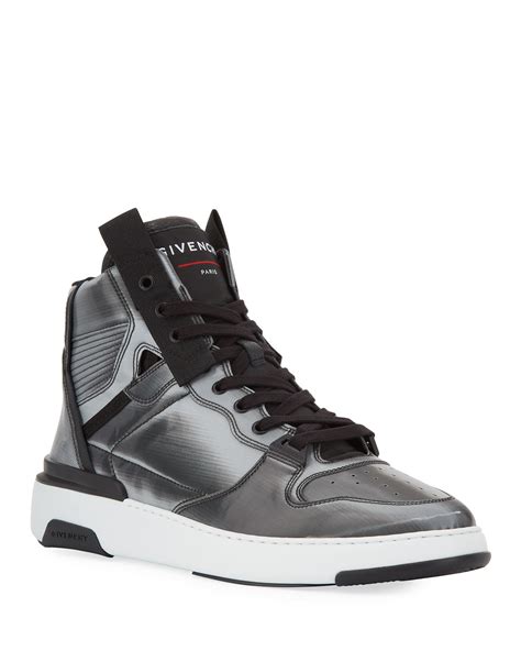 givenchy mens sneakers|givenchy wing high top sneakers.